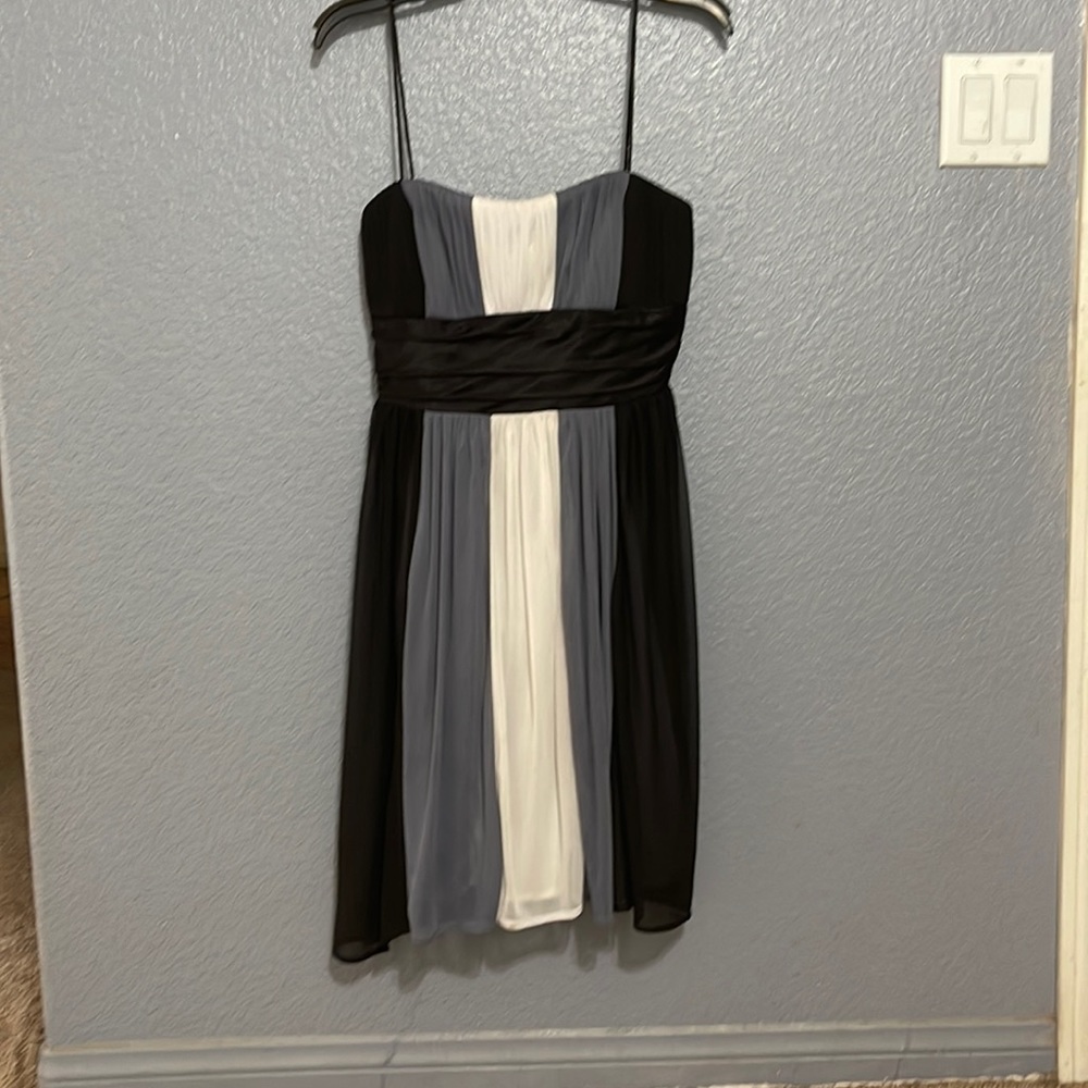 Black knee length dress
